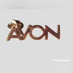 Avon pin gold tone jewelry
